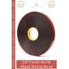 #MontajBandı Çift Taraflı Güçlü PE Köpük Akrilik Yapışkanlı Sabitleme Montaj Bandı 19mm X 2mt - 1 Adet