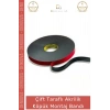 #MontajBandı Çift Taraflı Güçlü PE Köpük Akrilik Yapışkanlı Sabitleme Montaj Bandı 19mm X 2mt - 1 Adet