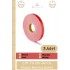 #MontajBandı Çift Taraflı Güçlü PE Köpük Akrilik Yapışkanlı Sabitleme Montaj Bandı 19mm X 2mt - 3 Adet