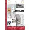 #Bant Çift Taraflı Güçlü PE Köpük Akrilik Yapışkanlı Sabitleme Montaj Bandı 1mm X 5mt 1 Adet