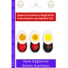#PişirmeZamanlayıcı Renk ğiştiren Isıya Duyarlı Pratik Rafadan Kayısı Yumurta Pişirme Zamanlayıcı - 2 Adet