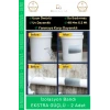 #İzolasyonBandı Su Geçirmez Dayanıklı Yeşil Çok Amaçlı Tamir Yalıtım Montaj İzolasyon Bandı 48mm x 10m 2 Adet