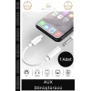 #Dönüştürücü Phone 15 14 13 12 11 X 8 7 Plus XS Max 35mm Stereo Kulaklık Çevirici Aux Dönüştürücü