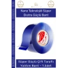 #Bant Nano VHB Şeffaf Güçlü Traceless Yıkanabilir Çift Taraflı Silikon Bant 18mm x 1,5m - 1 Adet