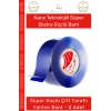 #Bant Nano VHB Şeffaf Güçlü Traceless Yıkanabilir Çift Taraflı Silikon Bant 18mm x 1,5m - 3 Adet