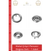 #ÇıtçıtPensesi 11 mm Metal Perçin Dikiş Nakış El İşleri Hobi Tekstil Çıtçıt Pensesi 25 Düğme Seti