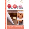 #KremaTorbası Paslanmaz Çelik Pasta Cupcake Uçlu Tasarım Süsleme Torbası Krema Sıkma Seti 10 Parça