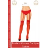 #Jartiyer Dantel Detaylı Şık Seksi Kaliteli Takım Tasarım Hediye Paketi Fantezi Kırmızı Jartiyer Takım