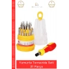 #TornavidaSeti Yumurta Hassas Tamir Elektronik Telefon Laptop Çok Amaçlı Metal Başlıklı Tornavida Seti 31 Parça