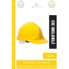 #Baret Essafe CE Belgeli Havalandırmalı Ekonomik Profesyonel İş Güvenliği Sarı Emniyet Bareti