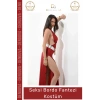 #FanteziKostüm Kaliteli Kumaş Likralı Esnek Rahat Şık Fantezi Gecelik Lüks Tasarım Seksi Bordo Fantezi Kostüm