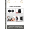 #BisikletLambası Flaşör Motosiklet Bisiklet Scooter Uyumlu USB Şarjlı Mini Taşınabilir Led İkaz Lambası 7 Renkli