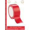 #İzolasyonBandı Kırmızı Tamir Yalıtım Montaj Güçlü Dayanıklı Onarım İzolasyon Bandı 48mm x 10m - 1 Adet