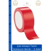 #İzolasyonBandı Kırmızı Tamir Yalıtım Montaj Güçlü Dayanıklı Onarım İzolasyon Bandı 48mm x 10m - 3 Adet