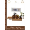 #AhşapDüzenleyici Ofis Çalışma Masası Organizer Kalemlik Bölmeli Doğal Şık Ahşap Masaüstü Düzenleyici Kutu