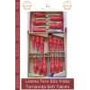 #TornavidaSeti Profesyonel Dayanıklı Çok Amaçlı Tamir Tadilat Lokma Torx Düz Yıldız Tornavida Seti Takımı