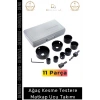 #MatkapUcu 11 Parça Metal Ahşap Plastik MDF Alüminyum Delik Açma Seti Tavan Kesme Matkap Ucu Takımı