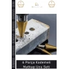#MatkapUcu Titanyum Kaplı HSS Kademeli Metal Ahşap Delici Matkap Ucu Sac Delme 6 Parça Panç Seti