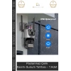 #GüvenlikKamerası 3 Lens Wi Fi IP66 Gece Görüşlü 2 4GHz Çift Ekranlı Hareket Sensörlü HD Güvenlik Kamerası