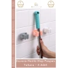 #Askı Yapışkanlı Süpürge Askısı Ev Düzenleyici Aparatı Duvara Monte Mop Paspas Tutucu - 4 Adet