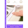 #Bant PVC Mutfak Banyo Tezgah Lavabo Küvet Kenar Koruyucu Su Sızdırmaz Kenar Bandı - 2 Adet
