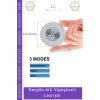 #Led 6 cm 3 Modlu Dekoratif Cam Taban Aydınlatma Ekipmanı Nargile Altı Yapışkanlı Led Işık