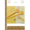 #KeseFırçası Ördek Tasarımı Yumuşak Uçlu Sırt Kesesi Peeling Etkili Masaj Etkili Vücut Kese Fırçası - 1 Adet