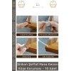 #KöşeKoruma Bebek Çocuk Güvenlik Şeffaf Silikon Mobilya Koruyucu Masa Kenarı Köşe Koruması - 10 Adet