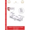 #Klips Yapışkanlı Masaüstü Ofis Düzenleyici Pratik Güçlü Kablo Sabitleyici Klips Seti - 20 Adet
