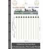 #Led 8 Fonksiyonlu Günışığı Kumandalı Dekoratif Aydınlatma Şık Perde Peri Led (3 mt x 3 mt) - 1 Adet