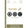 #MakyajLambası 10 Adet G5 Modern Küresel Ampul Dimmer Dokunmatik 12V Şık Makyaj Aynası Aydınlatma Kiti