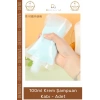 #ŞampuanKabı 100ml Sızdırmaz Seyahat Tipi Kozmetik Dolum Boş Şişe Bagaj Şampuan Kabı Tekrar Kullanılabilir - 3 Adet