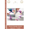 #Klozet Banyo Tuvalet Mantar Tasarım Ergonomik Temassız Kaldırma Klozet Kapağı Hijyen Aparatı - 1 Adet