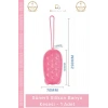 #Kese Süngerli Peeling Etkili Çift Taraflı Masaj Yapan Yumuşak Hijyenik Silikon Banyo Kesesi - 1 Adet