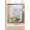 #ÇöpAparatı Katlanabilir Mutfak Dolap İçi Yapışkanlı Pratik Hijyenik Modern Çöp Poşeti Tutucu Aparatı - 1 Adet