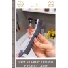 #Fırça Profesyonel Ergonomik Dar Alan Fayans Banyo Mutfak Sağlam Derz Detay Temizlik Fırçası - 1 Adet