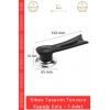 #KapakTutacağı Ergonomik Isıya Dayanıklı Siyah Mutfak Yedek Parça Dikey Tasarım Tencere Kapağı Kolu - 1 Adet