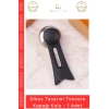 #KapakTutacağı Ergonomik Isıya Dayanıklı Siyah Mutfak Yedek Parça Dikey Tasarım Tencere Kapağı Kolu - 1 Adet