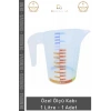 #ÖlçüKabı Hassas Mutfak Laboratuvar Ölçekli Gı Uyumlu Pratik Özel Ölçü Kabı 1 Litre - 1 Adet