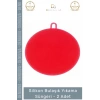 #BulaşıkSüngeri Hijyenik Dayanıklı Esnek Mutfak Temizleme Pratik Silikon Bulaşık Yıkama Süngeri - 2 Adet