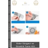 #GiderSüzgeci Banyo Mutfak Zemin Drenaj Filtre Saç Gider Süzgeci Sineklik 12 cm 4 Metre Tamir Kiti