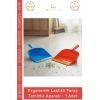 #Faraş Dayanıklı Esnek Lastik Şeritli Pratik Ergonomik Hijyenik Zemin Kaliteli Lastikli Faraş - 1 Adet