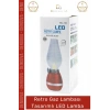 #LedLamba Nostaljik Şarjlı USB Üfleme Sensörlü Dimmerli Masa Retro Gaz Lambası Tasarımlı LED Lamba - 1 Adet