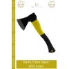 #Balta Karbon Çelik Profesyonel Kampçı Bahçe Odun Kesme El Aleti Balta Fiber Saplı 600 Gram