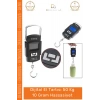 #Tartı Hassas Bagaj Bavul Mutfak LCD Dijital El Kantarı 50 Kg Terazi Tartı 10 Gr Hassasiyet
