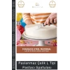 #HamurKalıbı Paslanmaz Çelik Profesyonel Pasta Süsleme Krema Düzeltme Ganaj L Tipi Pastacı Spatulası