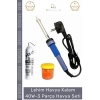 #HavyaSeti Profesyonel Elektronik Tamir Hızlı Isınan Kalem Lehimleme Havya 40 Watt 3 Parça Havya Seti