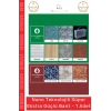 #Bant Çift Taraflı Akrilik Silikonize Şeffaf Güçlü Yapışkanlı Montaj Bant 18 mm x 2 metre - 1 Adet