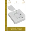 #Lamba COB LED Beyaz Işık Tasarruflu Taşınabilir Pilli Duvar Dolap Mıknatıslı Yapışkanlı Lamba - 1 Adet
