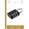 #AsmaKilit Güvenli Dayanıklı Çelik Gövde Pratik Koruma Sağlayan Uzun Ömürlü Şifreli Asma Kilit 32mm - 5 Adet